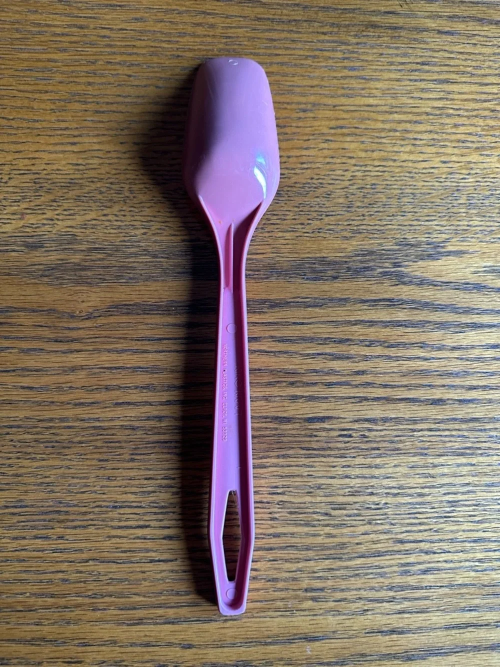 Vintage King Kraft Serving Spoon Mauve Pink